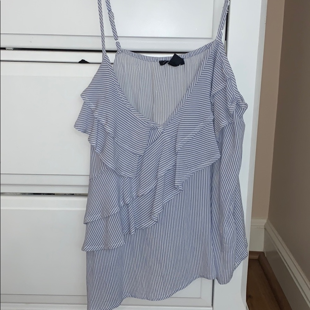 Striped American Eagle Tank Top